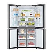 מקרר 4 דלתות 530 ליטר LG דגם GR-B628BE- יבואן רשמי!