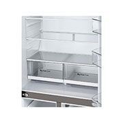 מקרר 4 דלתות 530 ליטר LG דגם GR-B628BE- יבואן רשמי!