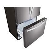 מקרר 3 דלתות LG  מקפיא תחתון בנפח 750 ליטר דגם GR-B278SE-יבואן רשמי!