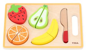 משחק חיתוך פירות מעץ 10 חלקים
