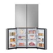 מקרר 4 דלתות 665 ליטר LG דגם GR-728S-יבואן רשמי!