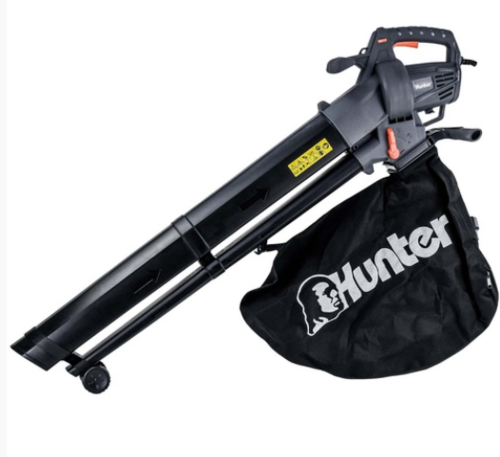 מפוח אוויר חשמלי 3000W שואב נושף וגורס HUNTER