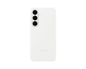 כיסוי סיליקון לבן עבור Galaxy S25 FE
