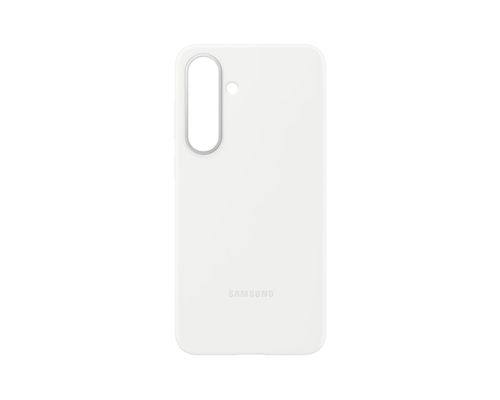 כיסוי סיליקון לבן עבור Galaxy S25 FE