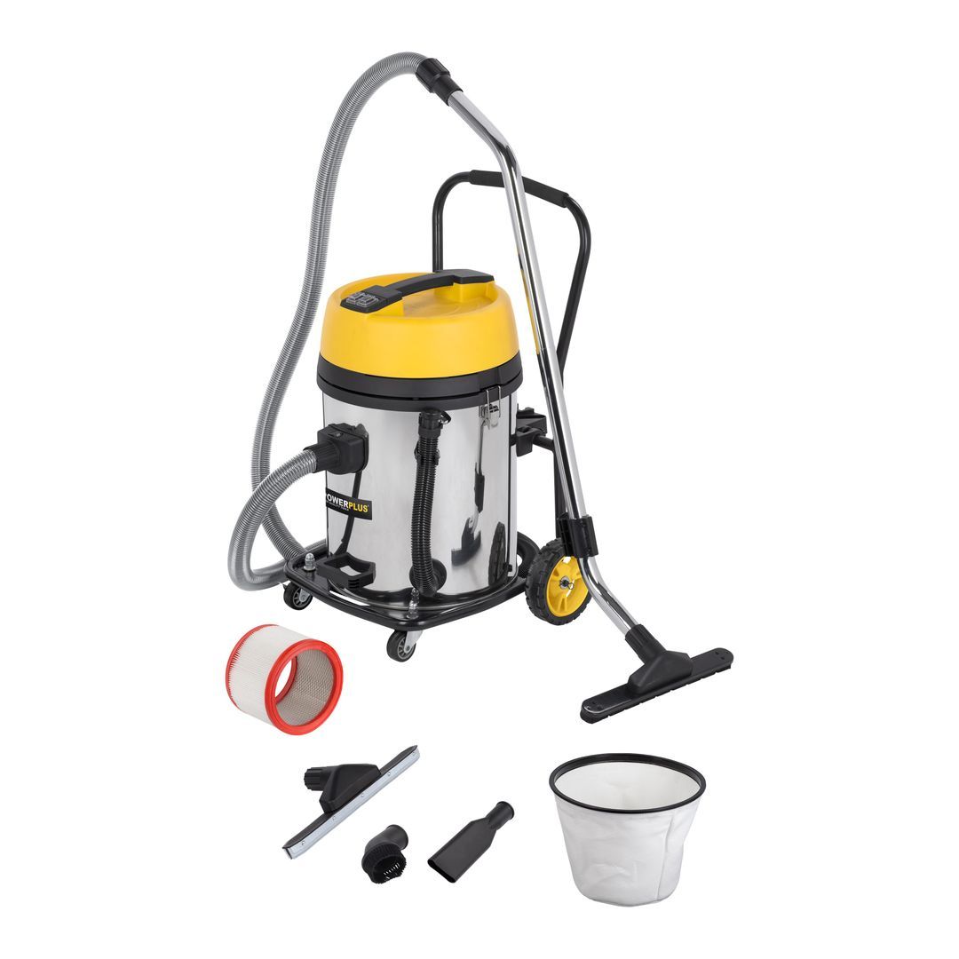שואב אבק תעשייתי רטוב/יבש POWX325  2x1200W