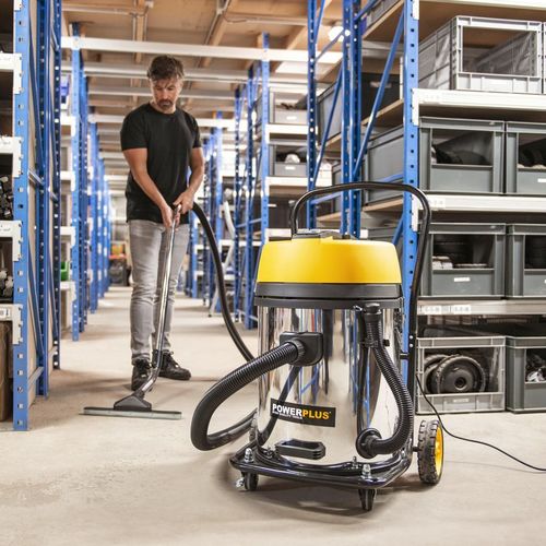 שואב אבק תעשייתי רטוב/יבש POWX325  2x1200W