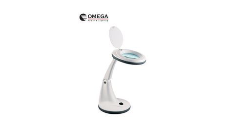 מנורת עם זכוכית מגדלת לשימוש מקצועי OMEGA