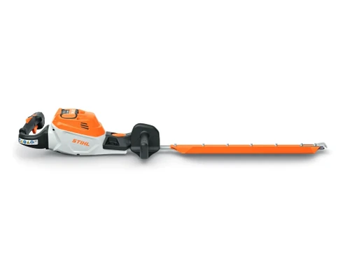 מגזמת גדר חי נטענת STIHL HSA 150 R (גוף) מגזמת חזקה ומדויקת לגיזום מקצועי של גדר חיה, בעלת להב חד-צדדי עם מרווח שיניים 38 מ