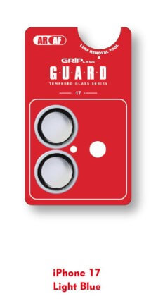 מגן זכוכית למצלמה אחורית לאייפון iPhone 17  כחול