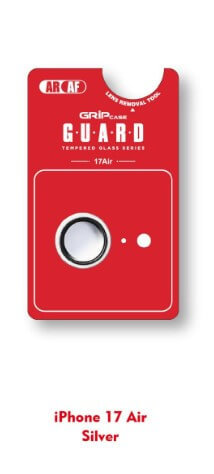 מגן זכוכית למצלמה אחורית לאייפון iPhone 17 Air כסוף