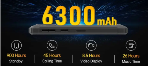  סמארטפון משוריין WP32 4GB+128GB אוקיטל - OUKITEL