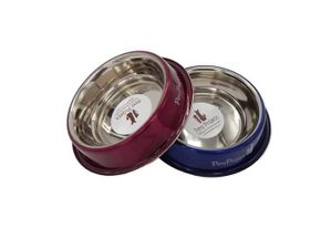 קערת נירוסטה צבעונית נגד נמלים 16 אינץ' Pets Project