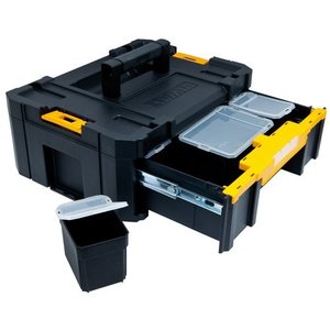 ארגז כלים מגירה + 6 כוסות DEWALT D17803