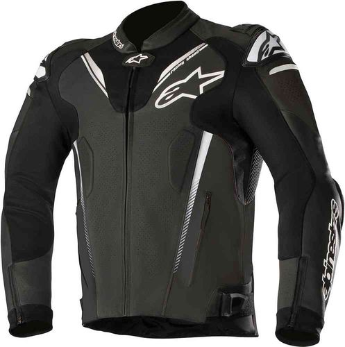 מעיל עור לאופנועים דגם ATEM 3 מבית Alpinestars