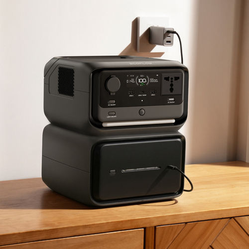 תחנת כח ECOFLOW RIVER PLUS 3 MAX