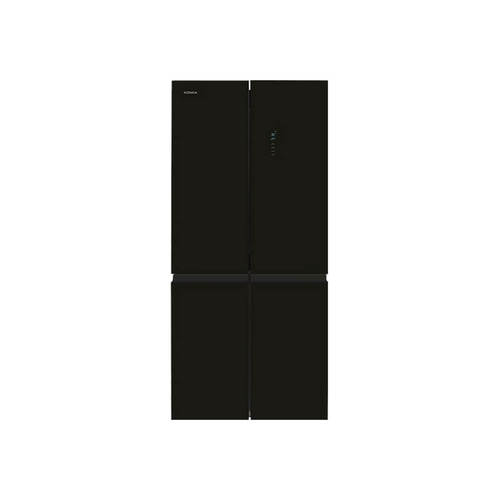 מקרר 4 דלתות 475 ליטר דגם KRF480WG-700124 KONKA בצבע זכוכית שחורה