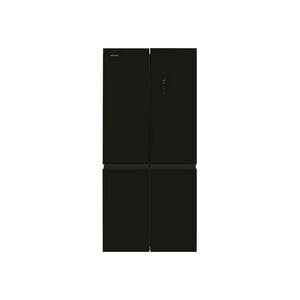 מקרר 4 דלתות 475 ליטר דגם KRF480WG-700124 KONKA בצבע זכוכית שחורה