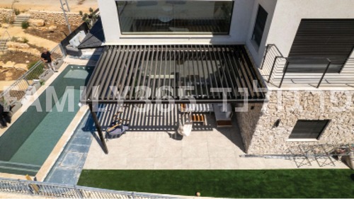 תכירו את פרגולת PERGULAND FAMILY 365 - פרגולה לרגעי משפחה מאושרים כל עונות השנה ( פרגולה חשמלית , פרגולה נאספת , פרגולה נפתחת )