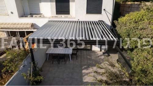 תכירו את פרגולת PERGULAND FAMILY 365 - פרגולה לרגעי משפחה מאושרים כל עונות השנה ( פרגולה חשמלית , פרגולה נאספת , פרגולה נפתחת )