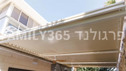 תכירו את פרגולת PERGULAND FAMILY 365 - פרגולה לרגעי משפחה מאושרים כל עונות השנה ( פרגולה חשמלית , פרגולה נאספת , פרגולה נפתחת )