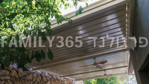 תכירו את פרגולת PERGULAND FAMILY 365 - פרגולה לרגעי משפחה מאושרים כל עונות השנה ( פרגולה חשמלית , פרגולה נאספת , פרגולה נפתחת )