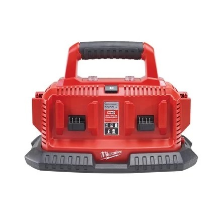 עמדת טעינה מהירה ל6 סוללות Milwaukee 18V