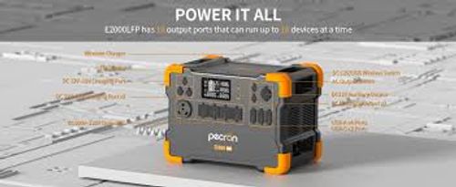 תחנת כח ניידת PECRON E2000LFP