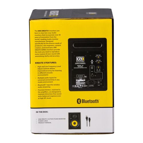 זוית נוספת KRK Kreate 5 Two-Way Studio Reference Monitor