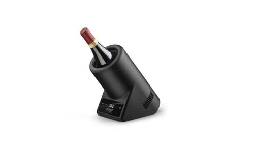 מקרר יין CASO קאסו שולחני בקבוק אחד VinoCase black