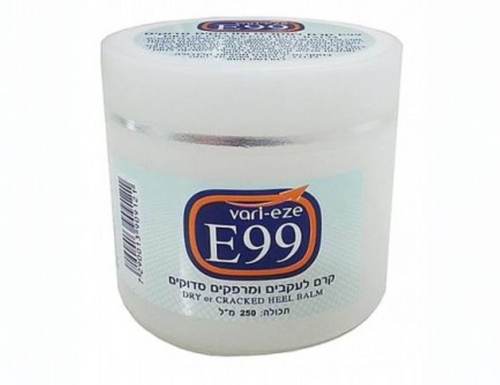 קרם לעקבים ומפרקים סדוקים | vari-eze E99 | 100ml