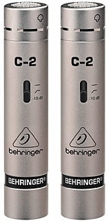 השכרת זוג מיקרופונים קונדנסר Behringer C-2
