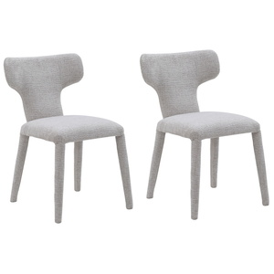 זוג כסאות מעוצבים ומרופדים לפינת אוכל Home Decor