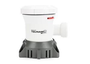 משאבת שיפולייםTsunami MK2 1200GPH/24V כולל שסתום אלחוזר ומתאמים 1" + 1-1/8" (28/25 מ"מ) Attwood