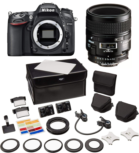 ערכה לצילום דנטלי Nikon R1 KIT Nikon D7100 + Nikon 60mm Macro + SB-R200 Flash