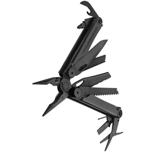 לדרמן WAVE PLUS שחור Leatherman + נרתיק בבליסטר (934835)
