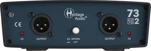 זווית נוספת Heritage Audio 73 DI 2 Dual Channel Active DI Box 
