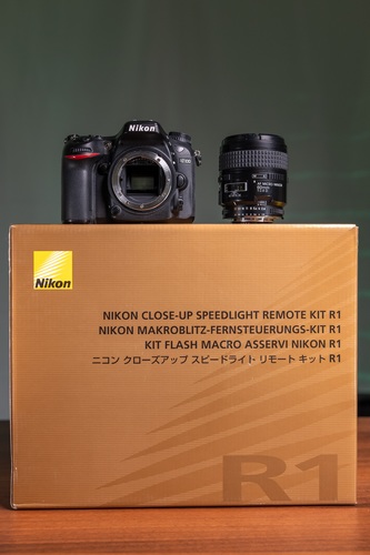 ערכה לצילום דנטלי Nikon R1 KIT Nikon D7100 + Nikon 60mm Macro + SB-R200 Flash