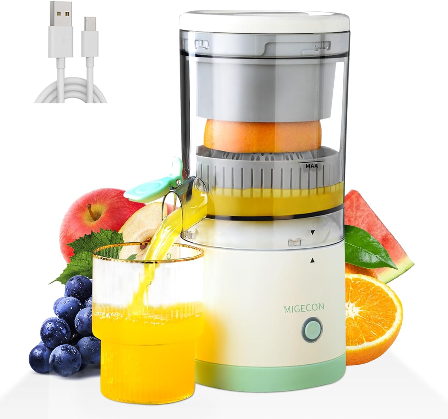 Citrus Juicer Electric – מסחטת הדרים חשמלית ניידת