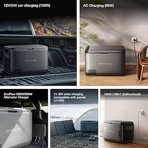 מקרר/מקפיא נייד ECOFLOW GLACIER CLASSIC 55L