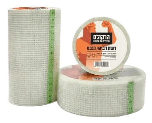 רשת דביקה פיברגלס לגבס 5X90