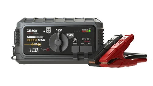 בוסטר התנעה אלקטרוני 12/24V 6250A לרכבי בנזין ודיזל 2080138 נוקו GB500