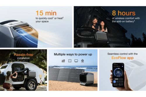מזגן נייד EcoFlow WAVE 3 portable air conditioner