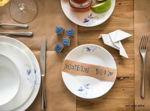 סט צלחות 18 חלקים, קורנינג בלו פלורל | Corning Ware Blue Floral