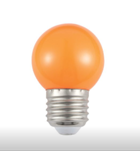 נורת לד כדור 45G W3 אור כתום 27E OME