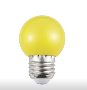 נורת לד כדור 45G W3 אור צהוב 27E OME