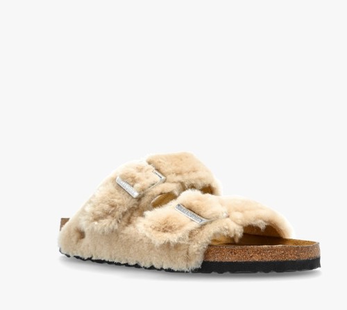 כפכפי בירקנשטוק Birkenstock Arizona Shearling Rivet | נשים