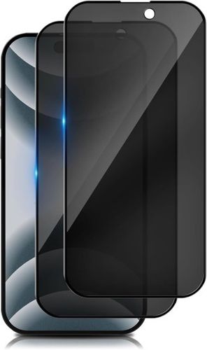 מגן מסך פרטיות מזכוכית ל- Apple iPhone 17 / iPhone 16 Pro