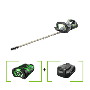 גוזם גדר חיה 61 ס"מ ("24) 56V Brushless + סוללה 2.5Ah +מטען