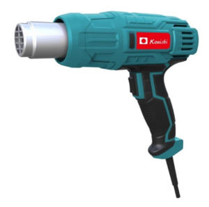 אקדח חום מקצועי 2000W + אביזרים במזוודה - KONISHI 