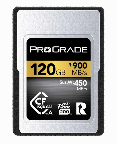 כרטיס זיכרון ProGrade 120GB CFexpress Type A Gold